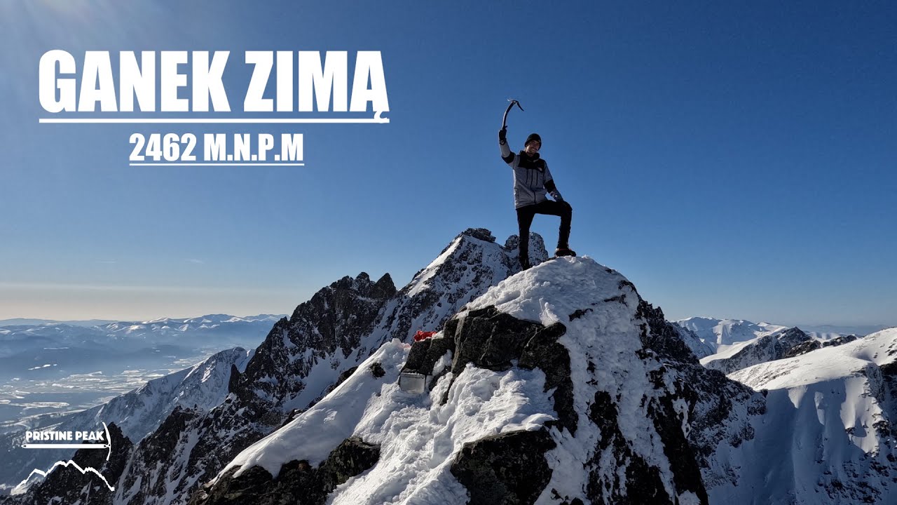 Tatry - Ganek zimą (2462 m.n.p.m)