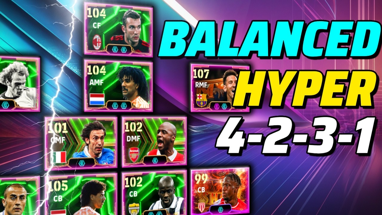 ULTIMATE 4-2-3-1 HYPER BALANCED FORMATION🔥 QUICK COUNTER (LBC POSSIBLE TOO) | eFootball 2026 Guide