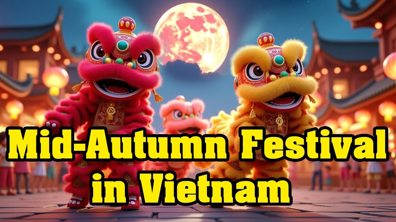 Mid-Autumn Festival in Vietnam 🌕 | A Magical Celebration of Moonlight and Joy