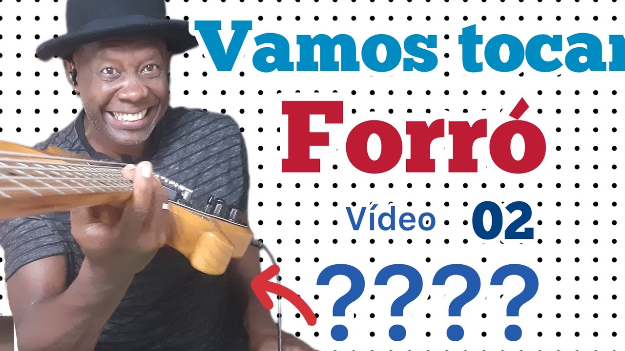 APRENDA TOCAR FORRÓ NO CONTRABAIXO // CURSO 02 vídeo 02 || bora estudar ???