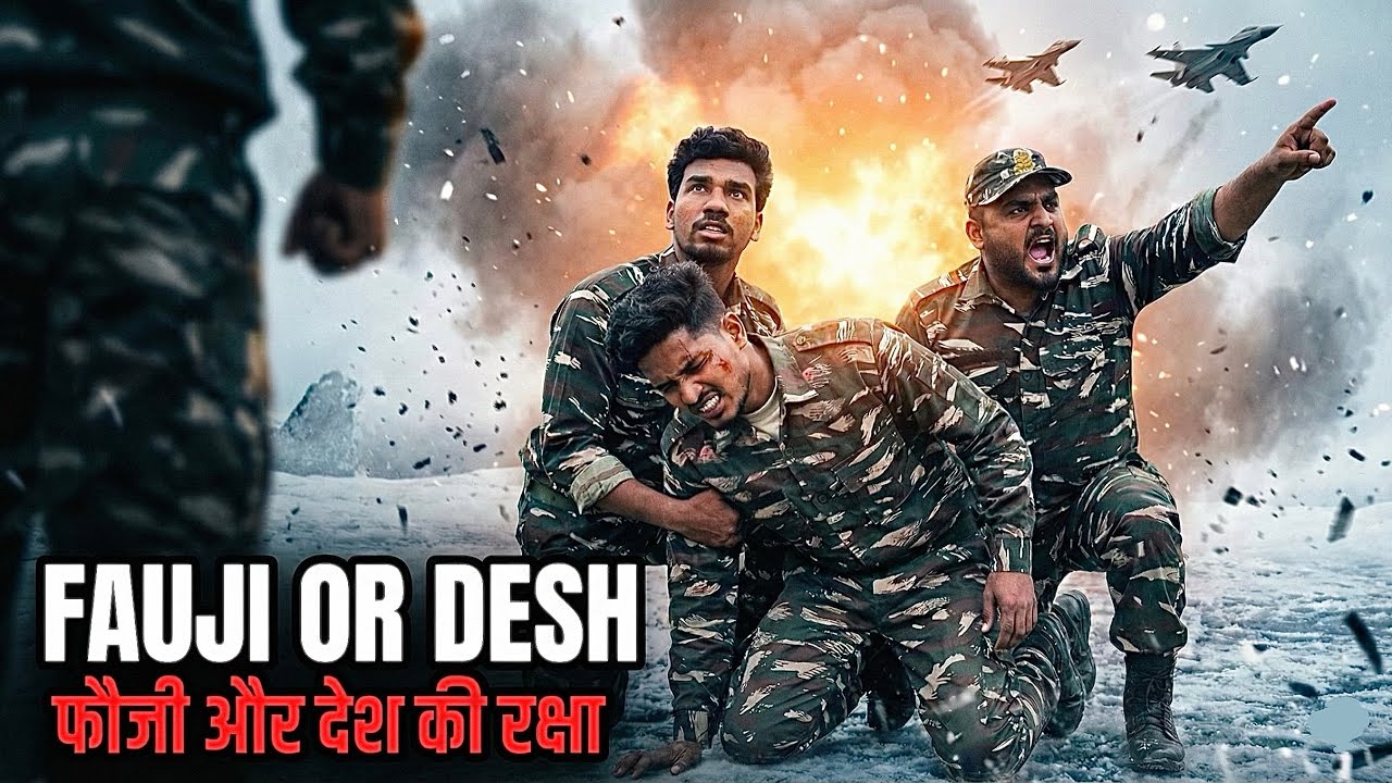 FAUJI और देश की रक्षा 🇮🇳💔 ||NAWABZADE ARMY VIDEO || #trending #indianarmy 