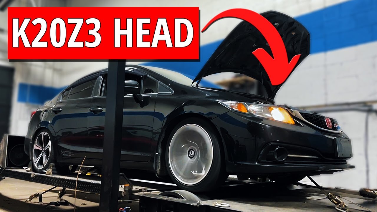 K20 HEAD SWAP 9-го поколения CIVIC SI