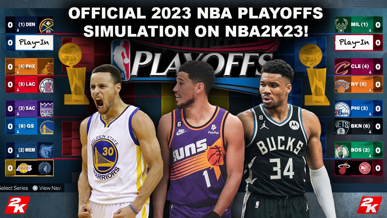Simulating the 2023 NBA Playoffs on 2K! (Live Games)