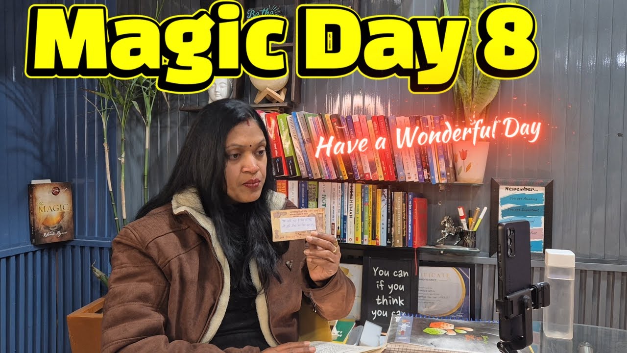 Manifest Anything हिंदी में Magic Day 8 #gratitude #hooponopono #manifestation #lawofattraction