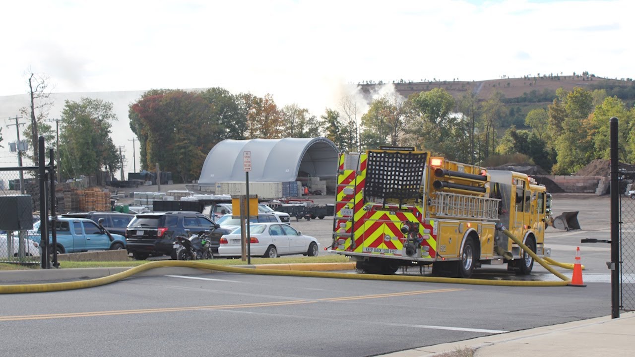 Large Scrap Yard Fire - Fairfax County/PWC/Alexandria ON SCENE