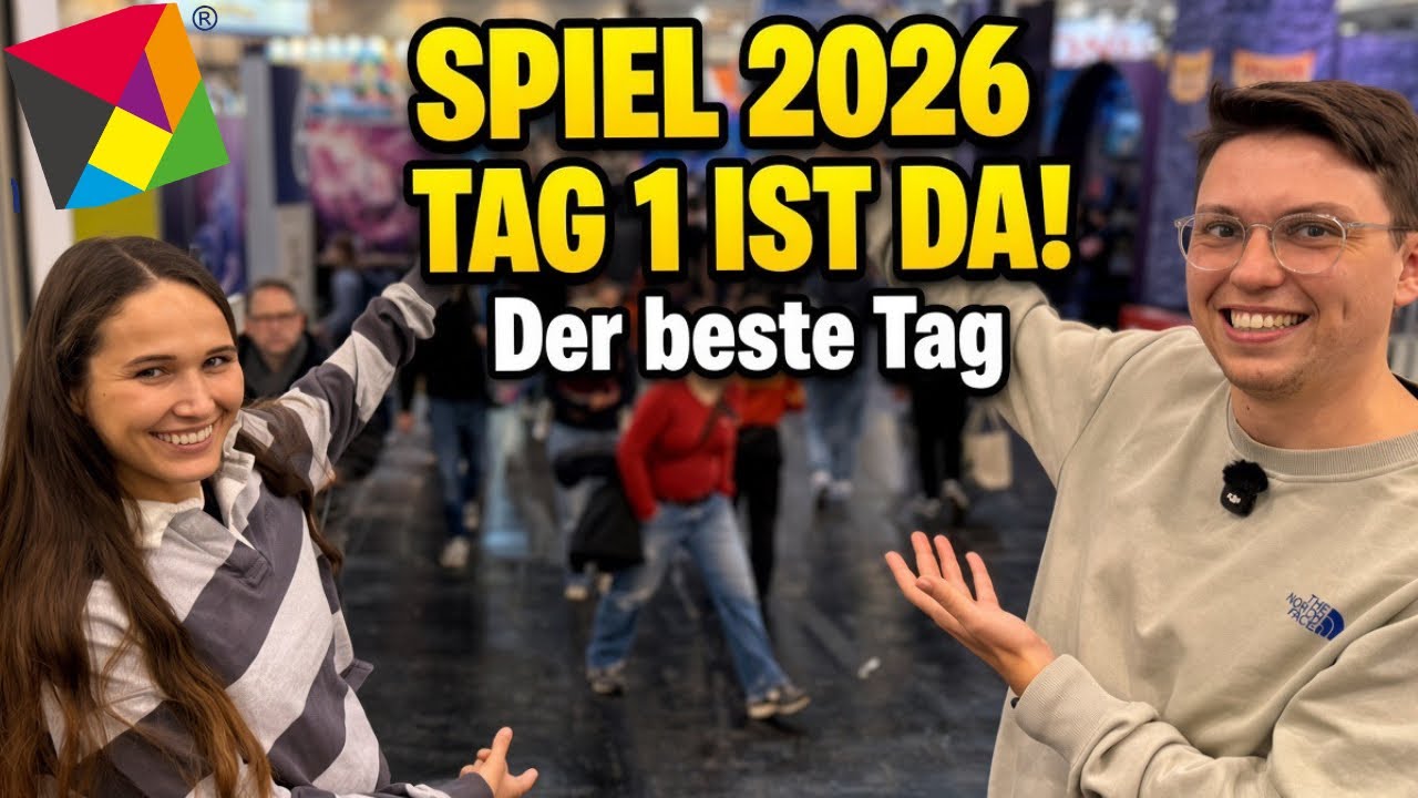 WAS F&Uuml;R EIN START! 😱 SPIEL ESSEN 2026 &ndash; Unser Vlog zu Tag 1