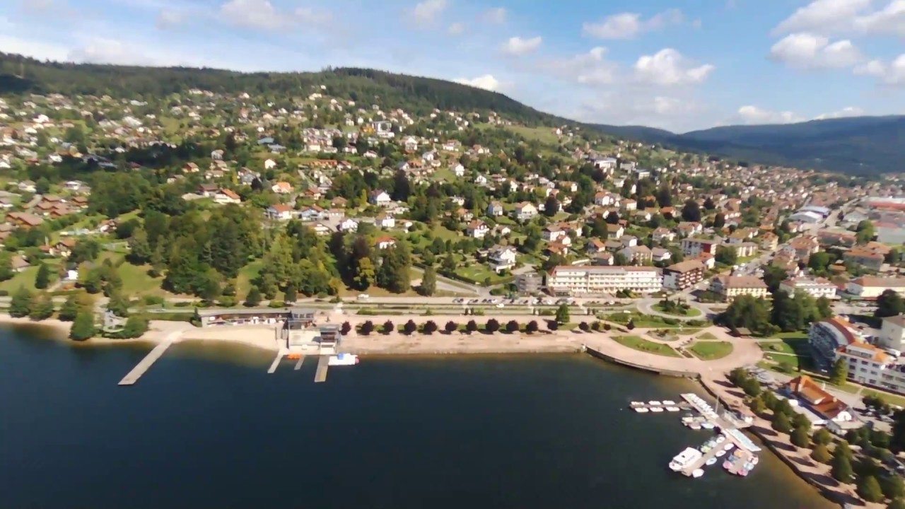 Drone Parrot DISCO : Lac de Gerardmer (Vosges)