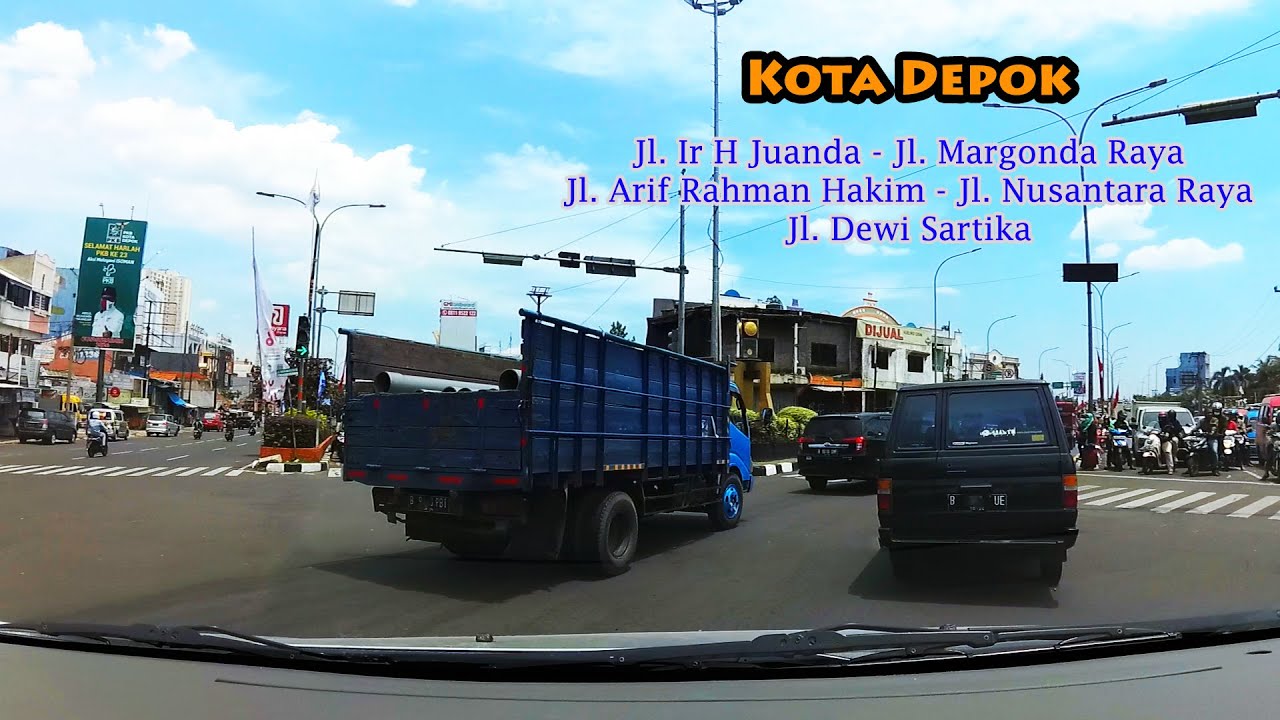 Suasana Juanda - Dewi Sartika Depok Selama Pandemi 2021 || Driving Toyota Innova