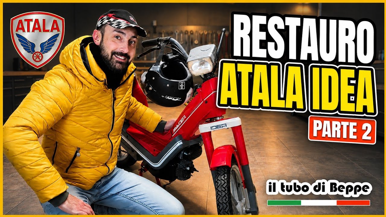 Restauro Atala IDEA Motore Rizzato 122 Parte 2