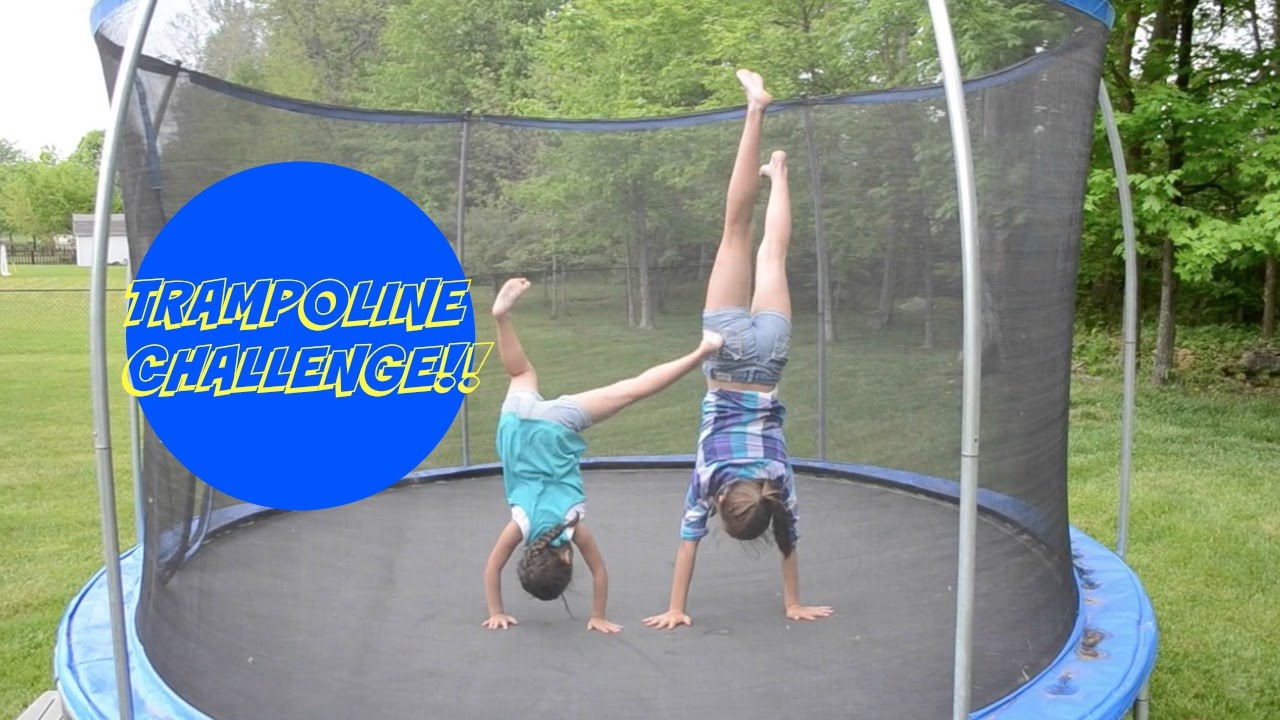 TRAMPOLINE CHALLENGE!