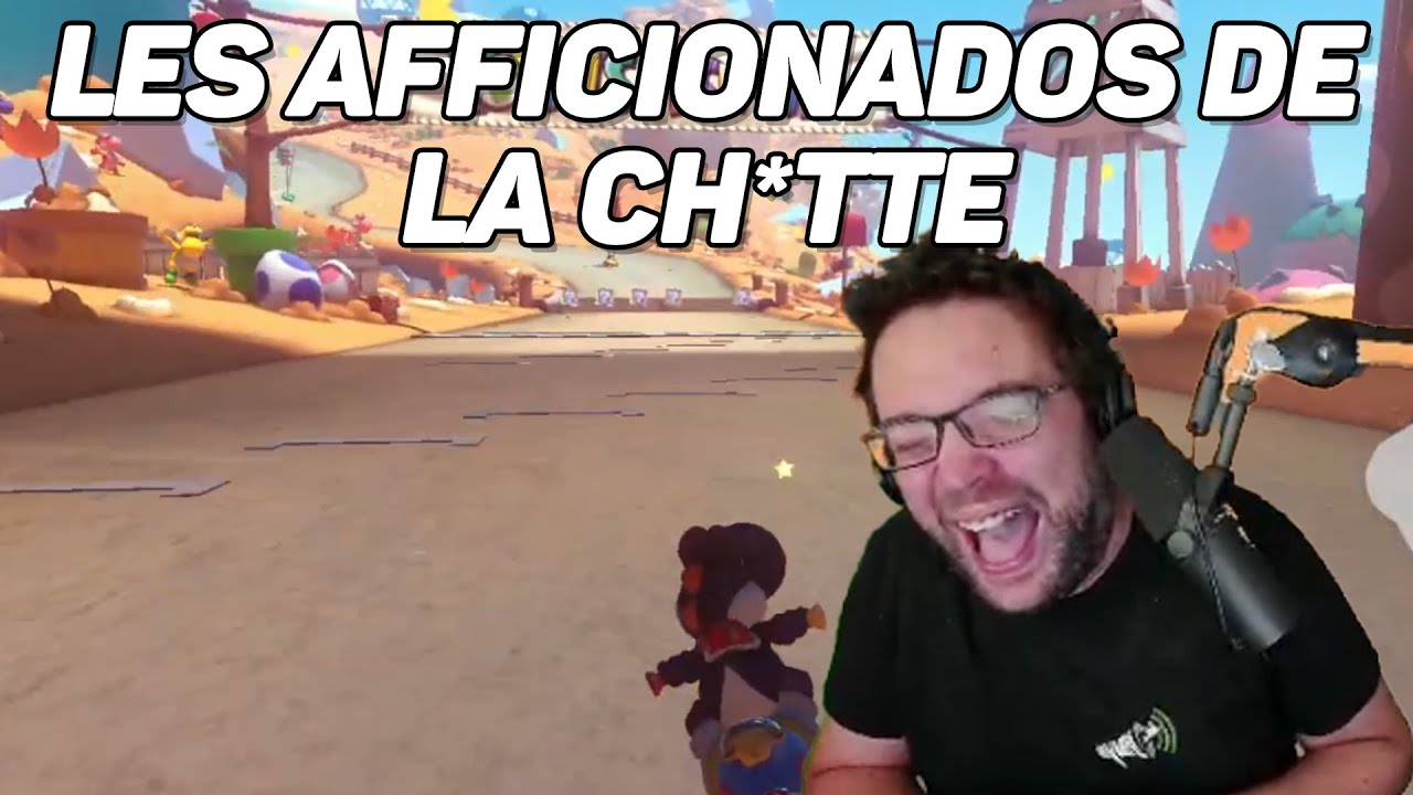 ÉNORME fou rire sur Mario Kart (éloignez vos enfants du poste)