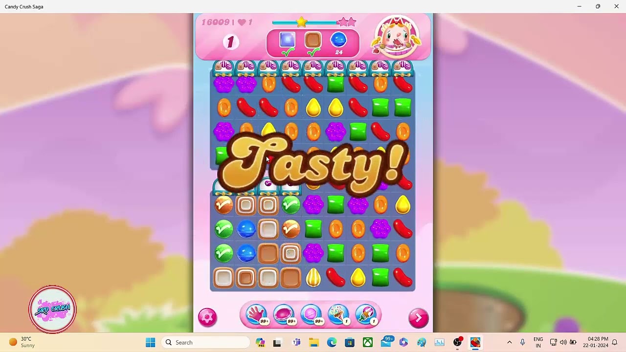 Candy Crush Saga Level 16009