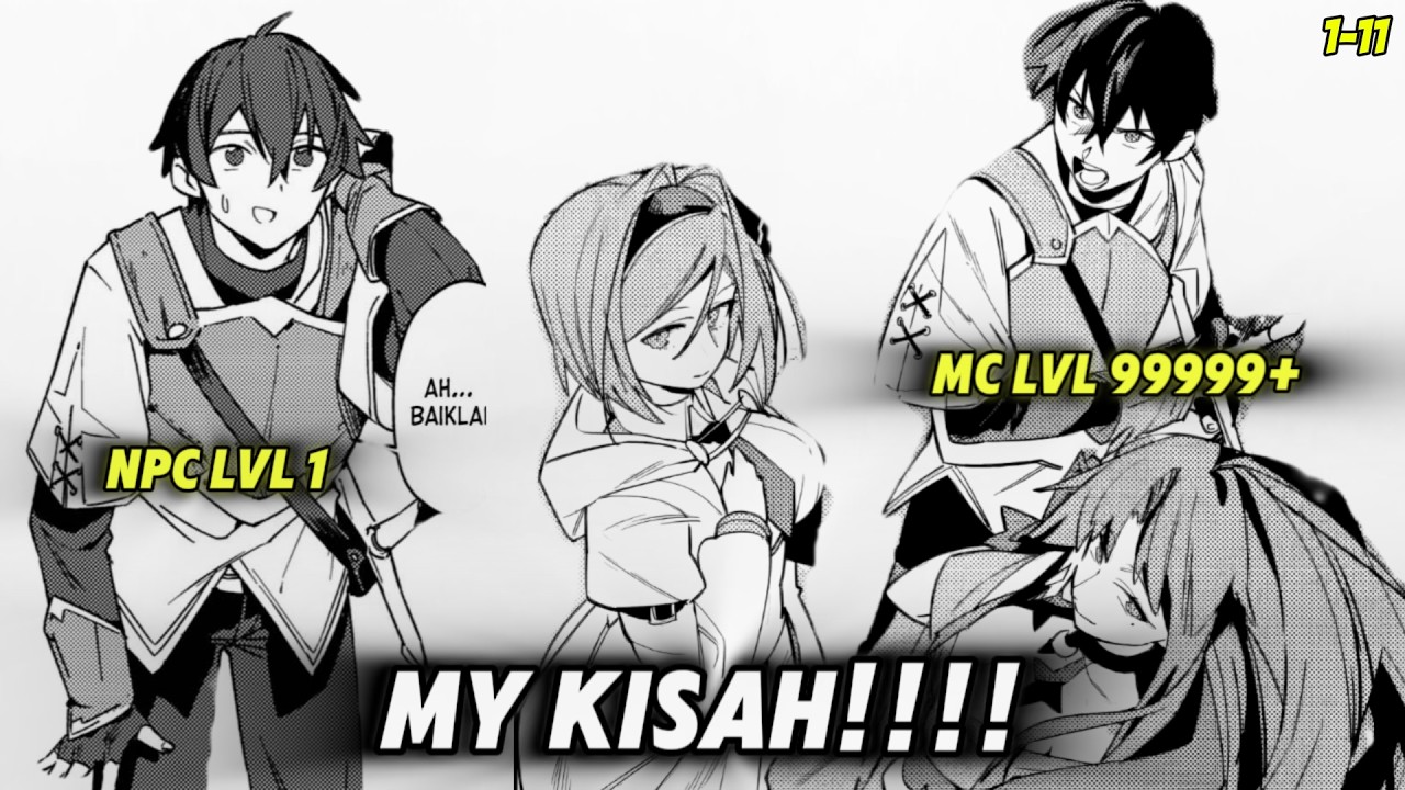 Cuma Mau Jadi NPC… Tapi Malah Jadi MC Paling OP!! | Alur Manga
