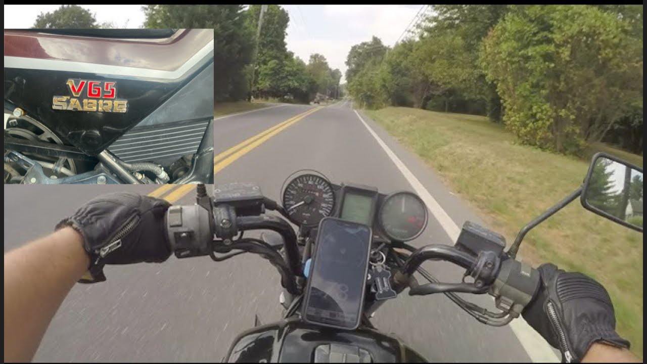 Spirited POV Ride 1984 Honda Sabre V65 VF1100S