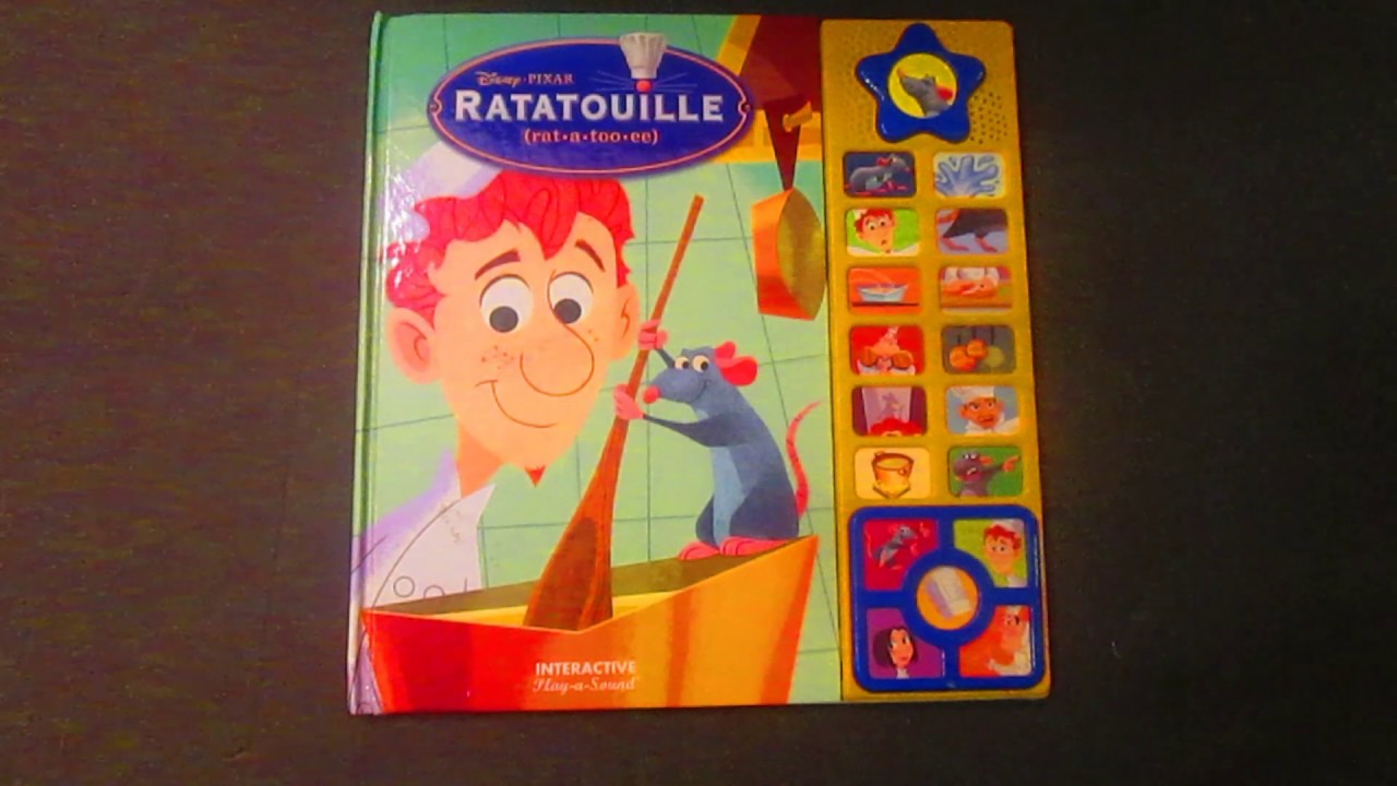 DISNEY Pixar Ratatouille Play A Sound