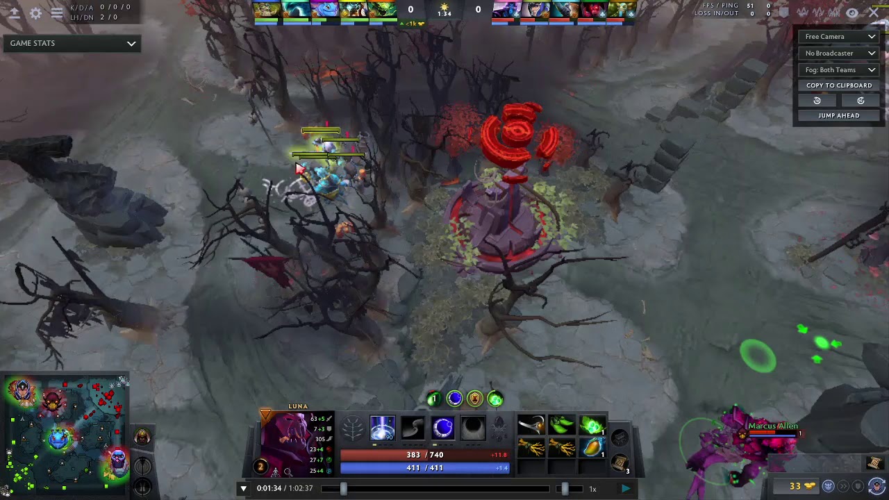 How To Stack 5 Neutral Camps at Level 1 in Dota 2 (in a Real Game!)