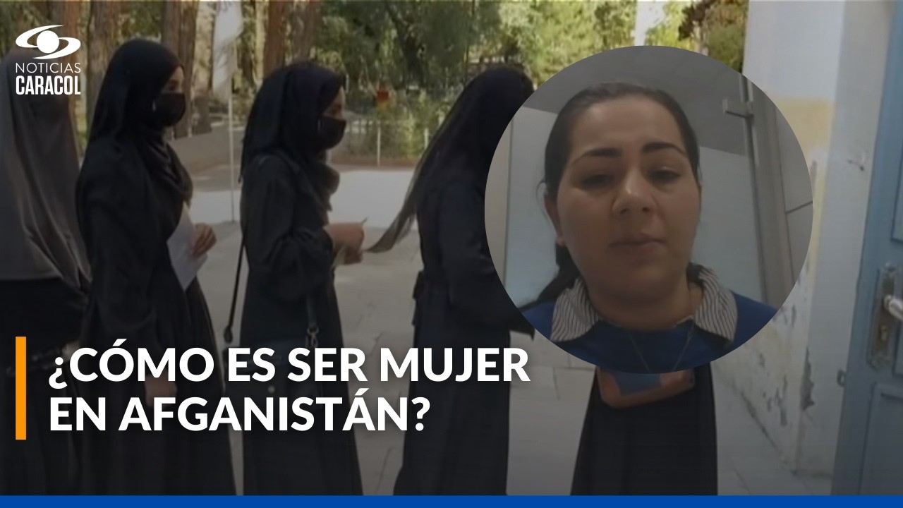 Impactante relato de mujer que huyó de Afganistán: “ser mujer es como un delito”