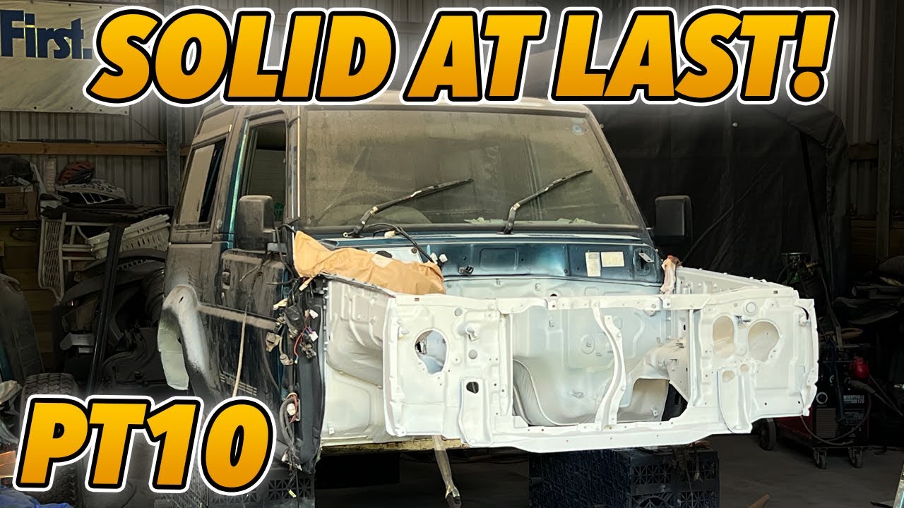 Daihatsu Fourtrak Restoration Pt10 - The Body Is Solid At Last!