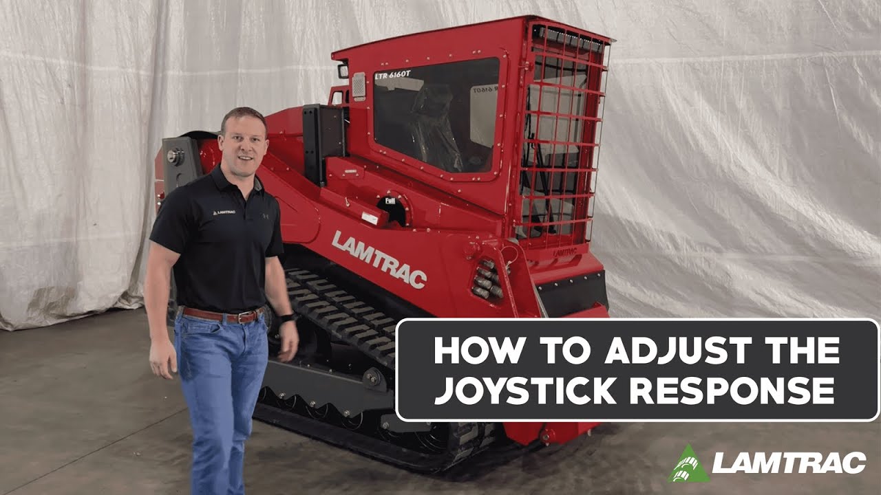 Smooth Moves: How to Adjust the Joystick Response on a 2025 LTR6160T