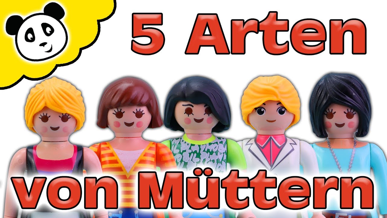 PLAYMOBIL Familie - 5 nervige Arten von M&uuml;ttern - Playmobil Schule Film Pandido TV