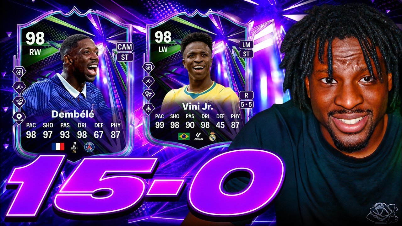 СМОГУТ ЛИ 98 DEMBELE И 98 VINI ПРИНЕСТИ МНЕ 15-0 В FUT CHAMPS?!!