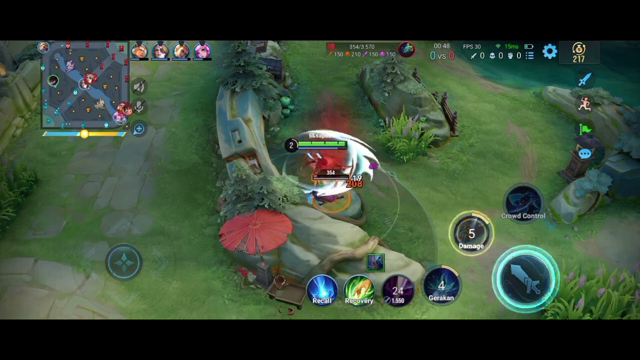 Main HONOR OF KING pake hero LAM 