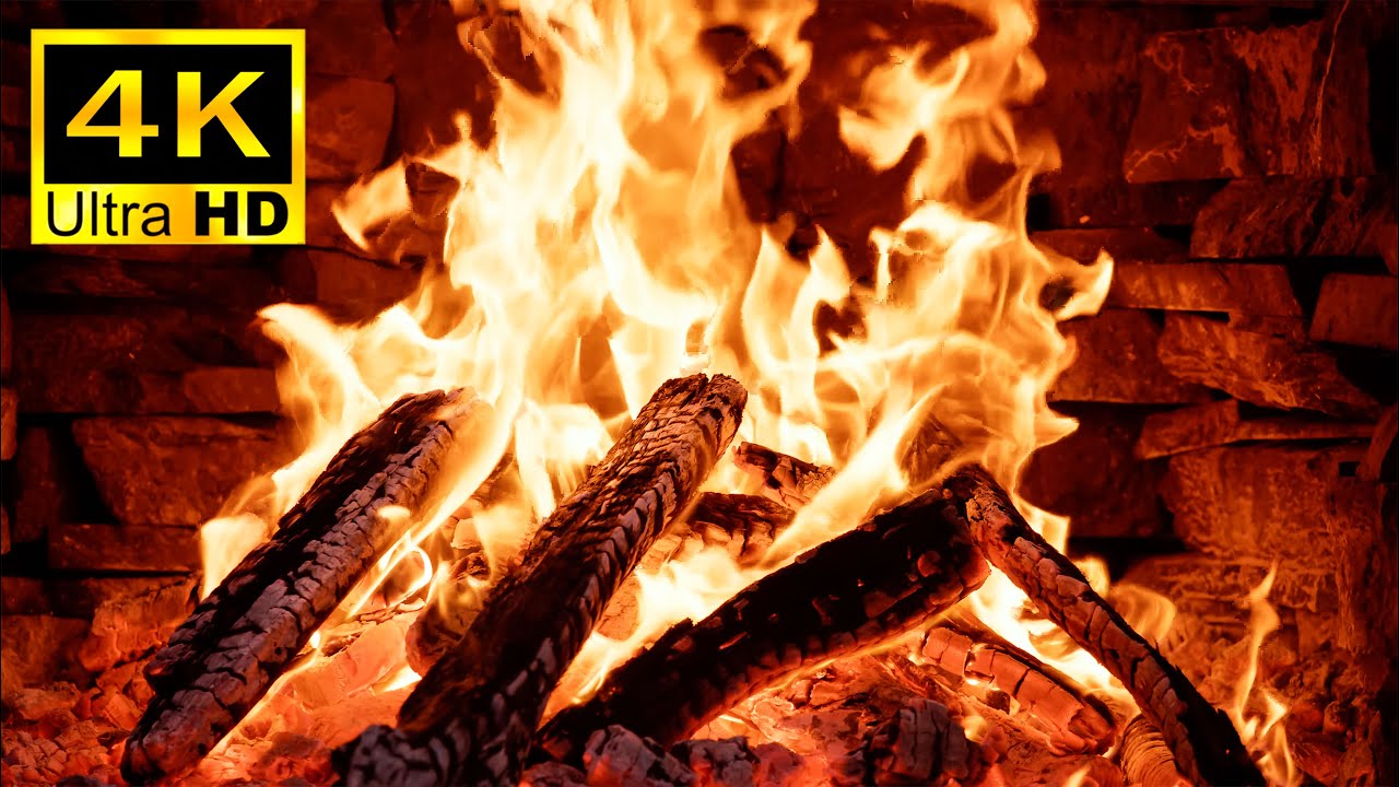 Fireplace for TV - Crackling Fire -&nbsp;Cozy Fireplace Sounds for TV Relax - Marlena 21