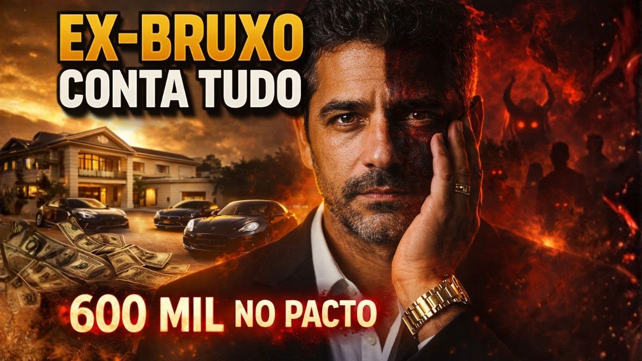 EX-BRUXO DE FAMOSOS REVELA: PAGUEI 600 MIL REAIS PARA GARANTIR RIQUEZA E CONTROLE