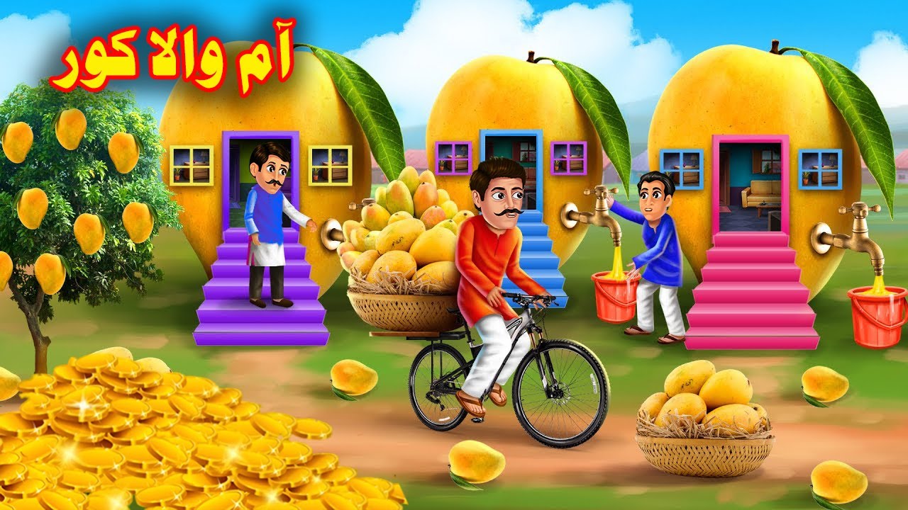 Mango House | آم والا کور | Pashto Kahaniya | Cartoon Story | Buner Cartoon story | Khan Cartoon