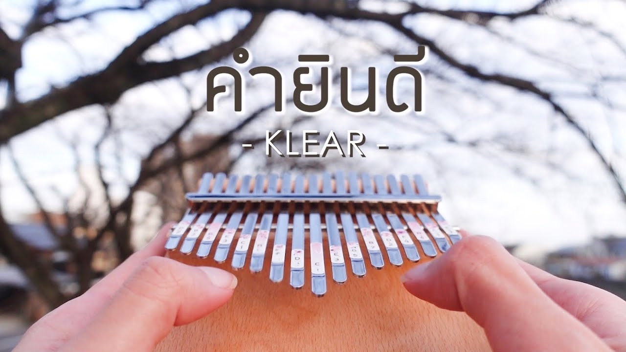 คำยินดี - Klear | Kalimba Cover by cinnaopal