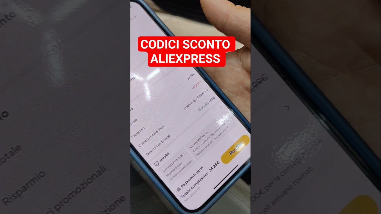 CODICE SCONTO ALIEXPRESS SEMPRE DISPONIBILI