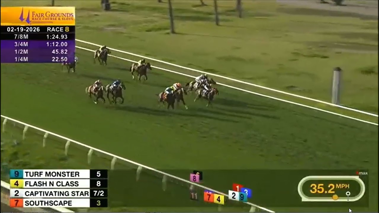 Fair Grounds, Race 8  | 19 FEB 2026 |