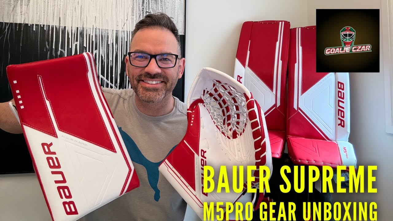 Bauer Supreme M5Pro and Mach Goalie Gear Unboxing