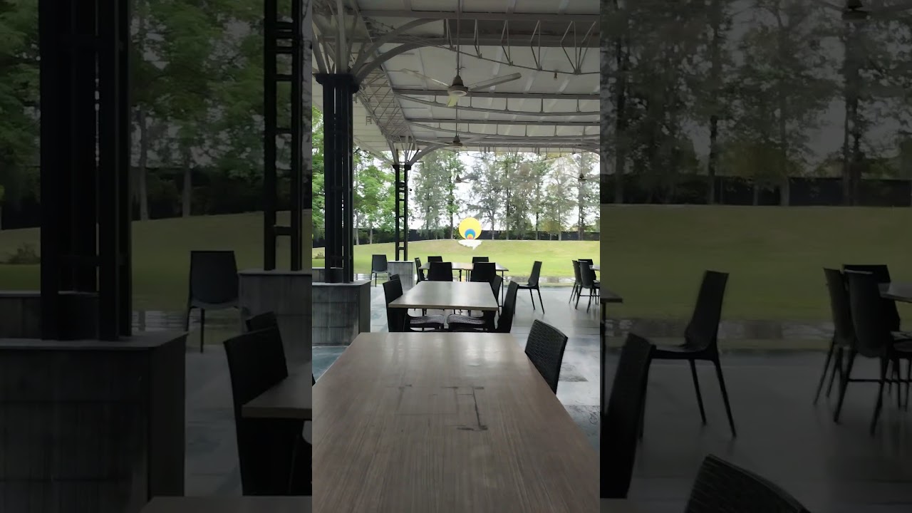 dining hall of osho dham delhi