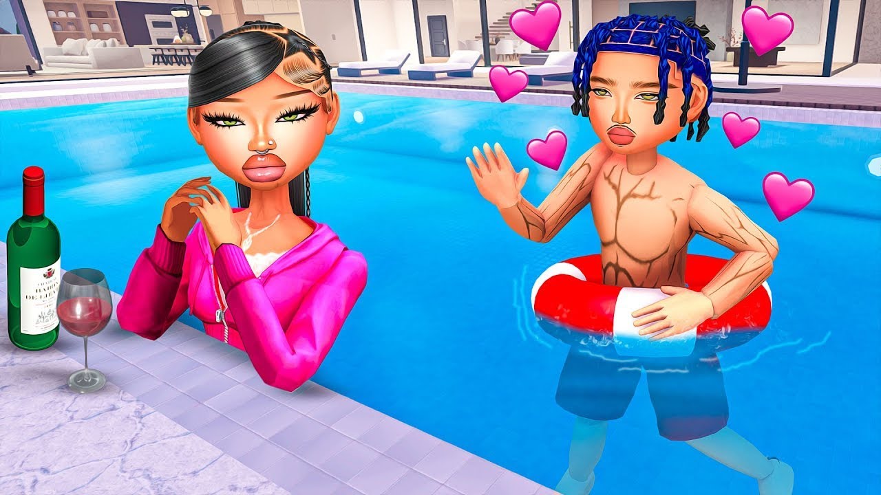 The REALISTIC POPULAR GIRL Fell In Love With Me For 24 Hours.. (Berry Avenue)