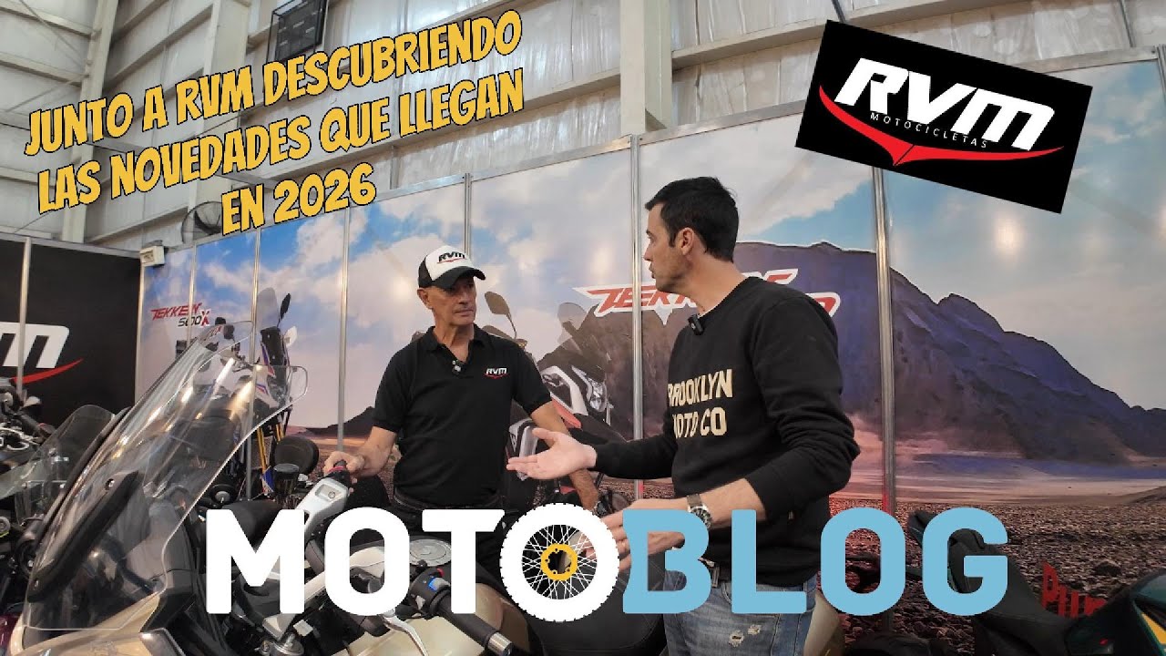 RVM anticipó sus novedades para 2026 en una expo en Las Heras - Motoblog.com
