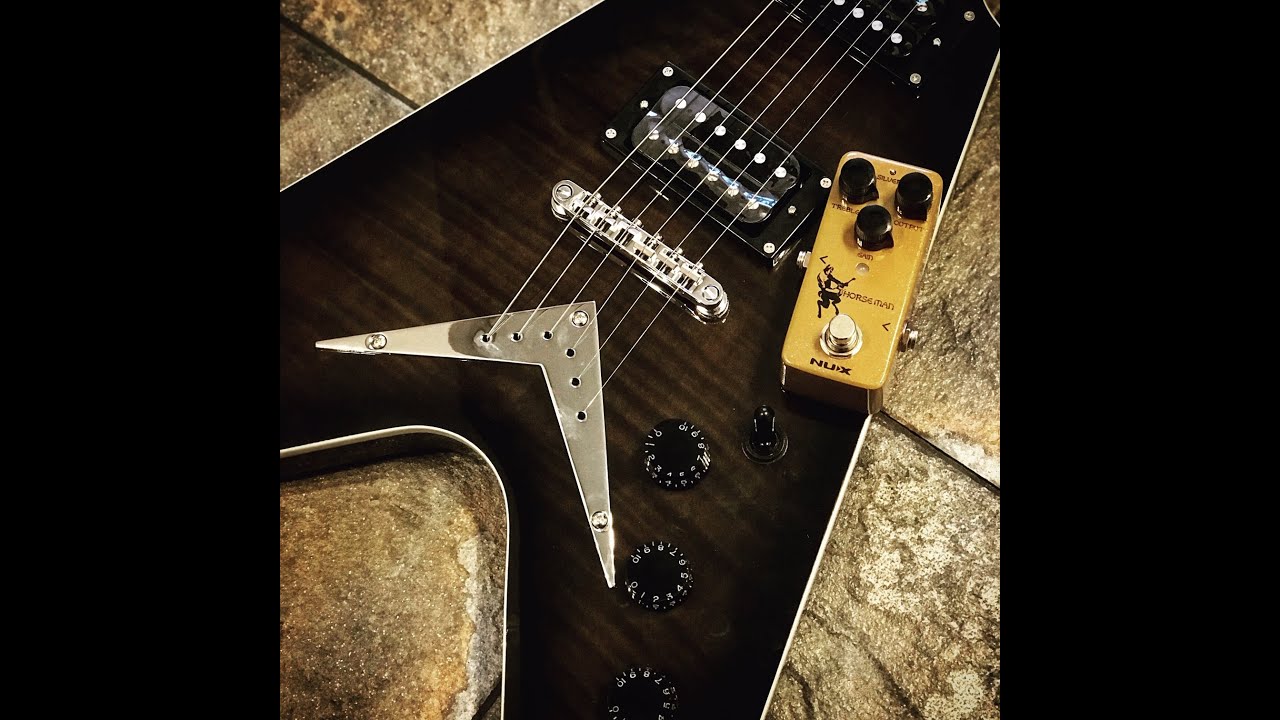Dean V 79 + Nux Horseman = Metal ( Groove song Demo ) + Тест камеры Canon M50