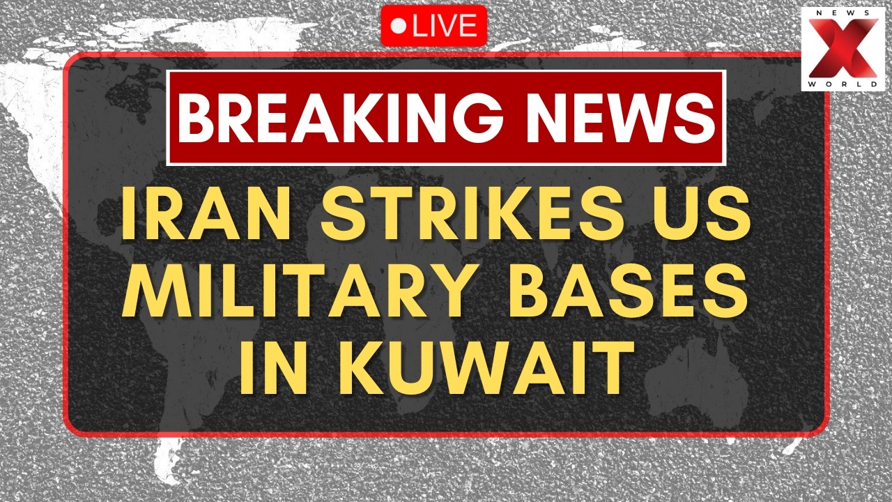 Iran Strikes US Base LIVE: Iran Army Launches Drone Strikes on US Military Bases in Kuwait