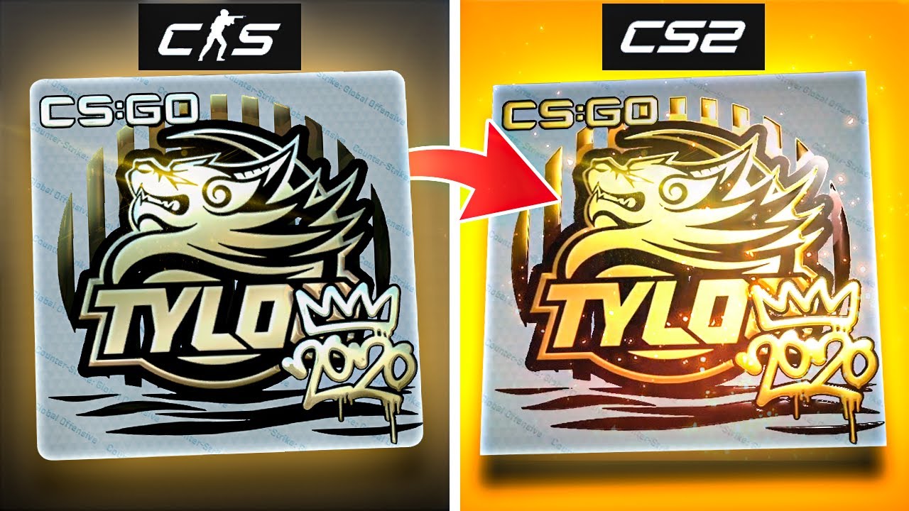 Gold Stickers Actually Look Good In CS2!