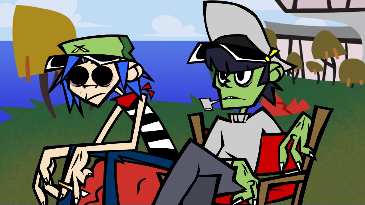 Murdoc and 2D Explain how Gorillaz met