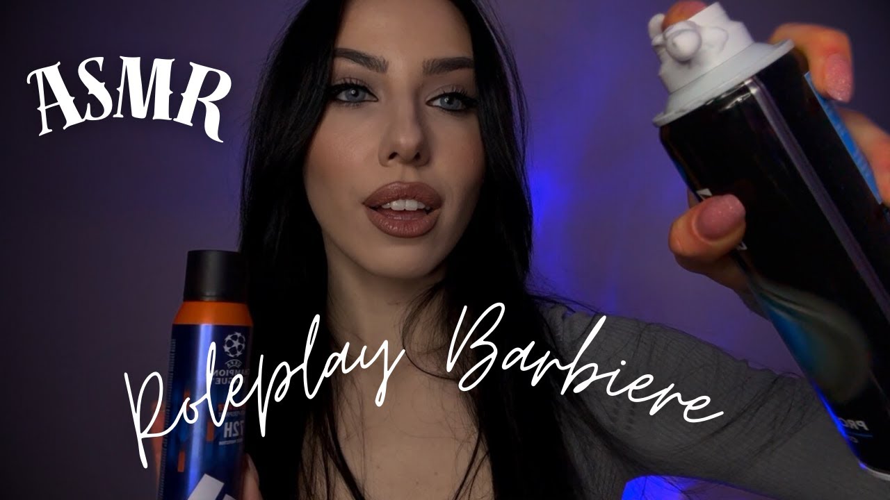 ASMR Roleplay Barbiere 👨🏻💈 Ti faccio la barba, la doccia e mi occupo di te.
