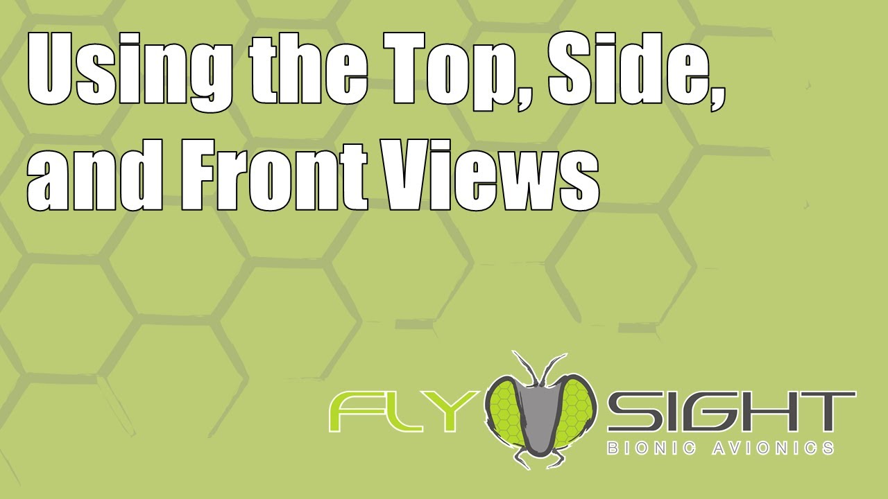Using the Top, Side, and Front Views
