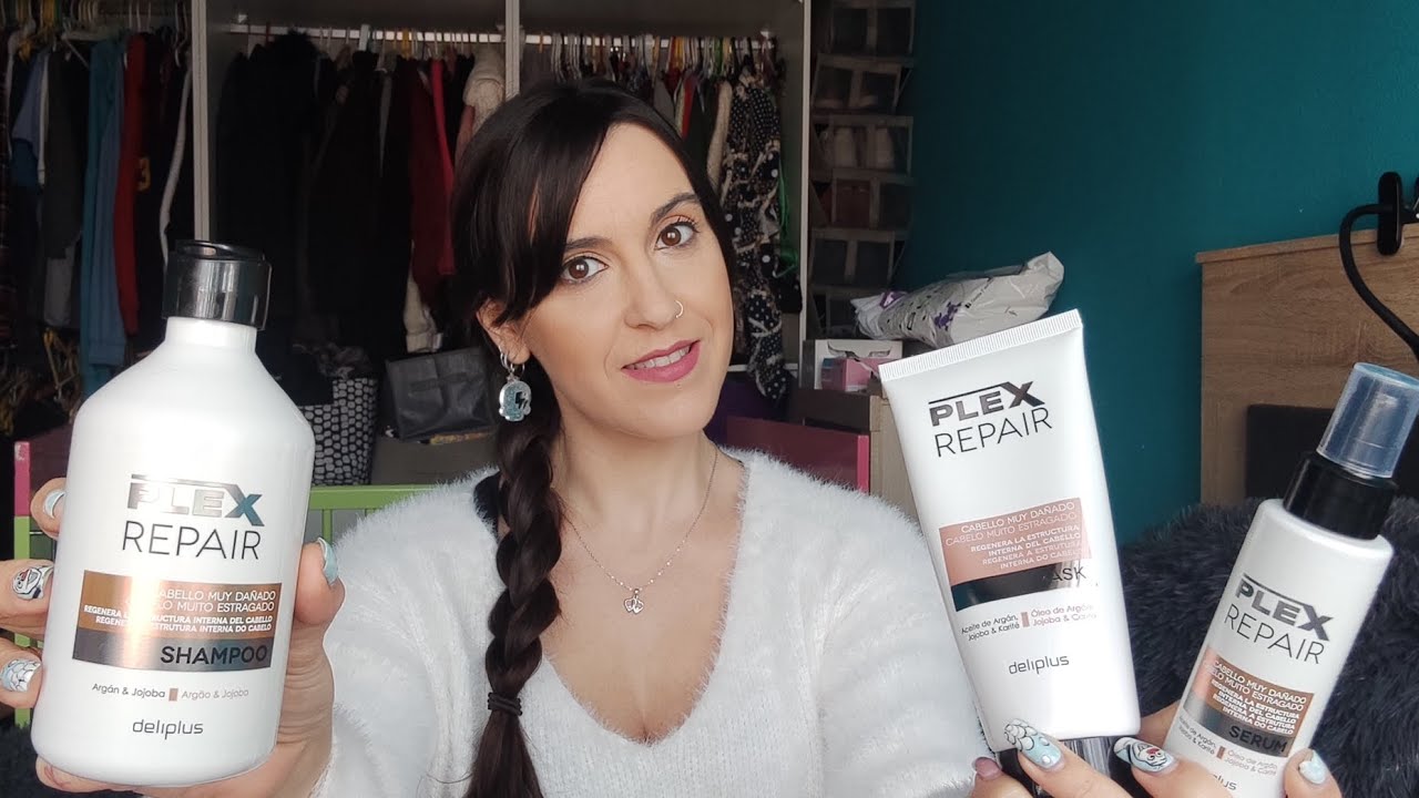Nueva colección plex repair del Mercadona para cabellos muy dañados. clon de olaplex????