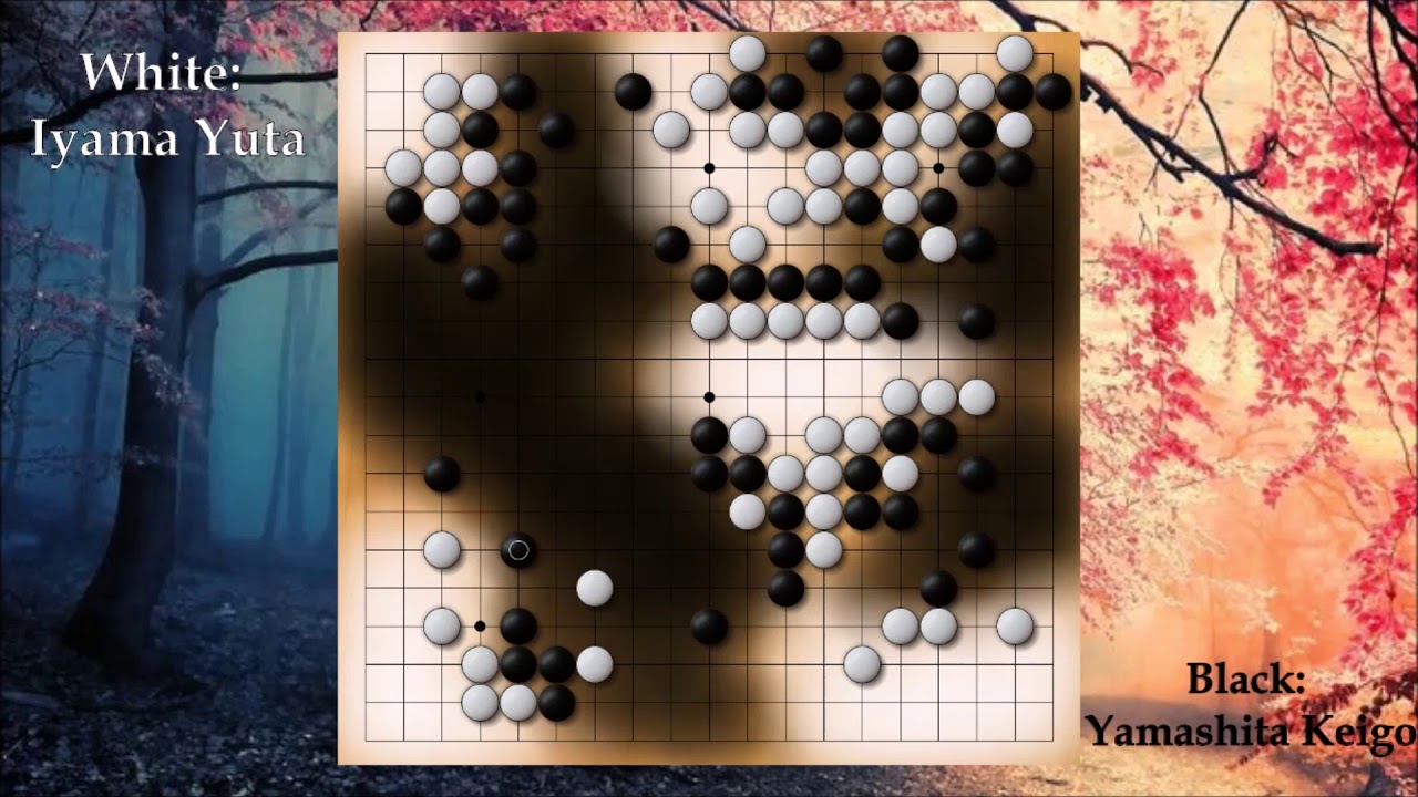 Influence Visualization #1 - 43rd Kisei Title Match - Yamashita Keigo vs Iyama Yuta