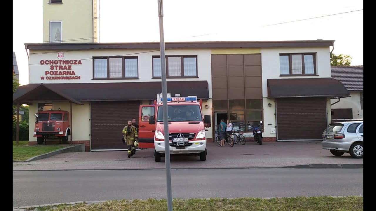 Alarmowanie i Wyjazd Alarmowy OSP Czarnowąsy