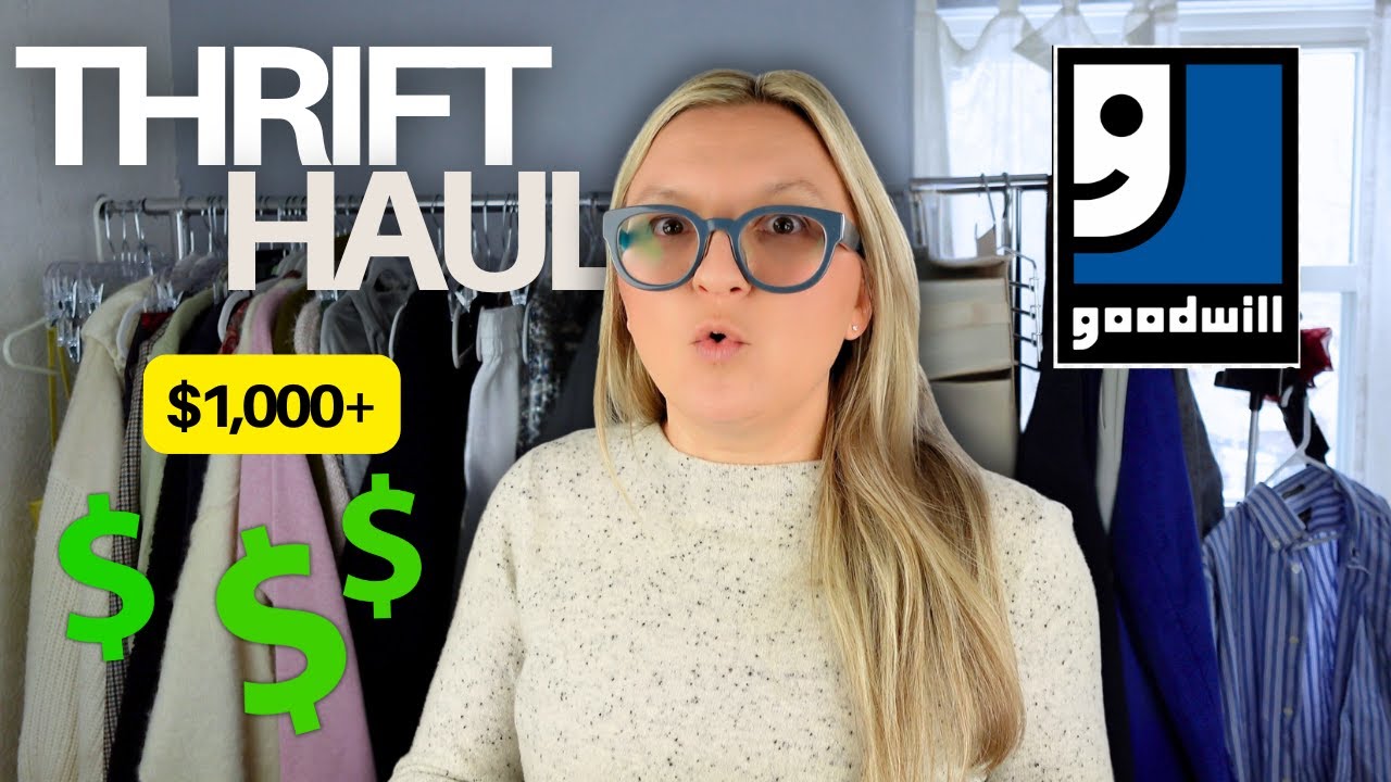 ОГРОМНАЯ партия вещей из комиссионного магазина для перепродажи | Goodwill | Что продано