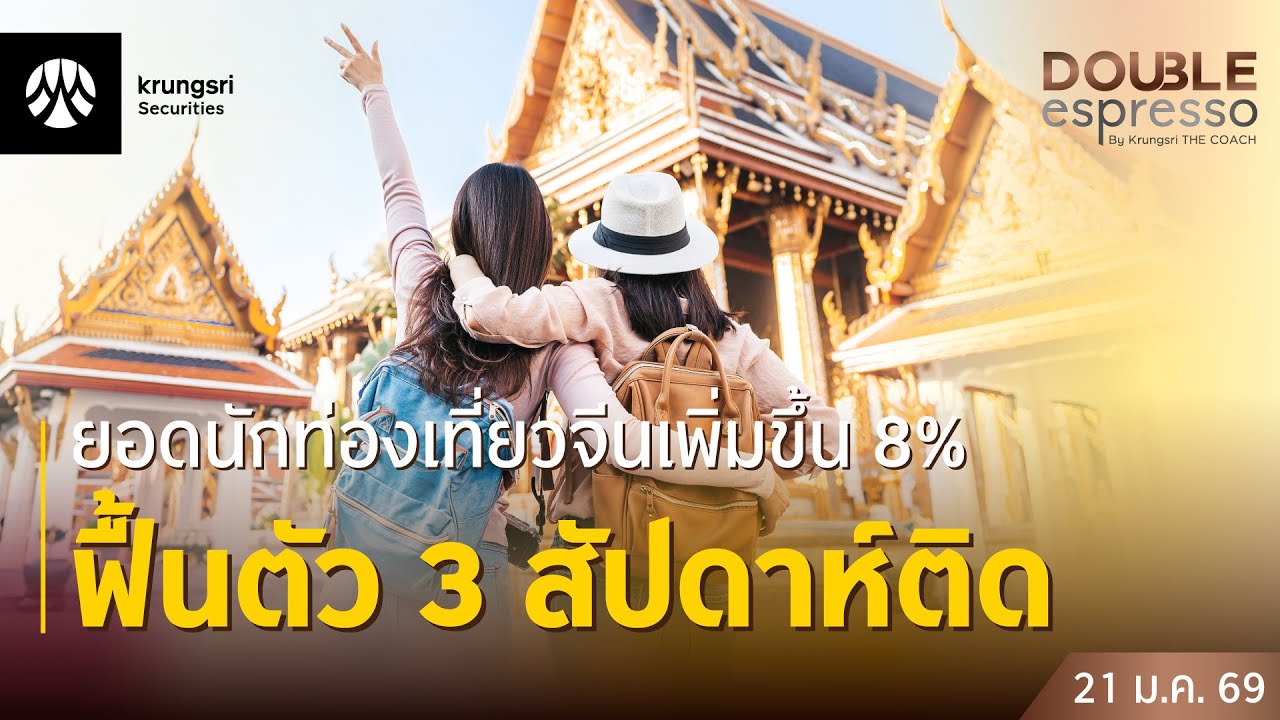 [Live] 21 ม.ค. 2569 | Double Espresso by Krungsri The COACH ให้คุณอัปเดตสถานการณ์การลงทุนโลกและไทย