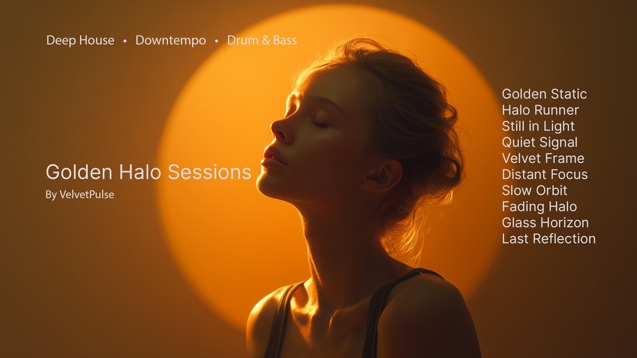 Velvet Pulse — Golden Halo Sessions | Deep House & Downtempo Night Vibes