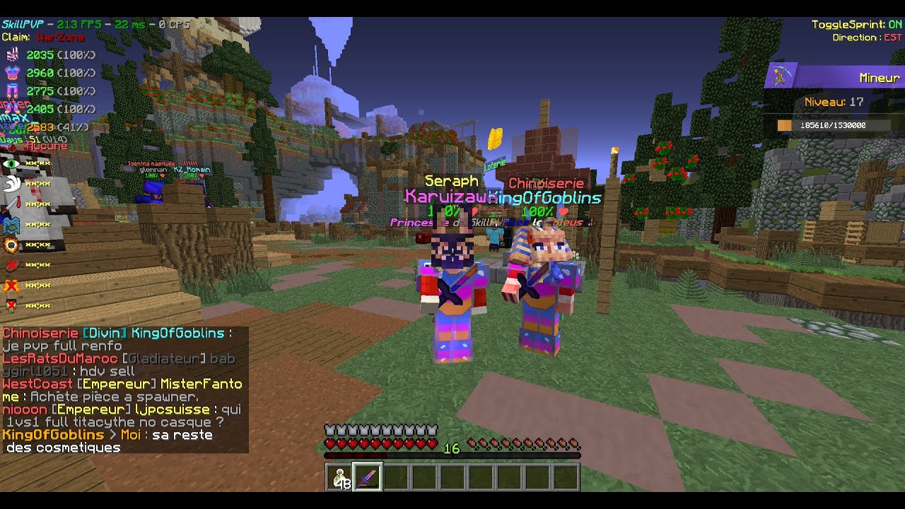 SkillPvP | JE DROP UN FULL SPACE RENFO ?! ( 40 likes svp ? )