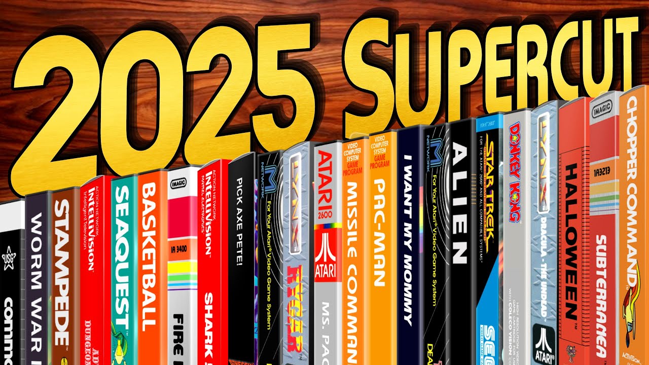 2025 Friday Plays SUPERCUT! - Atari 2600, Intellivision, Odyssey2, Lynx, & MORE!